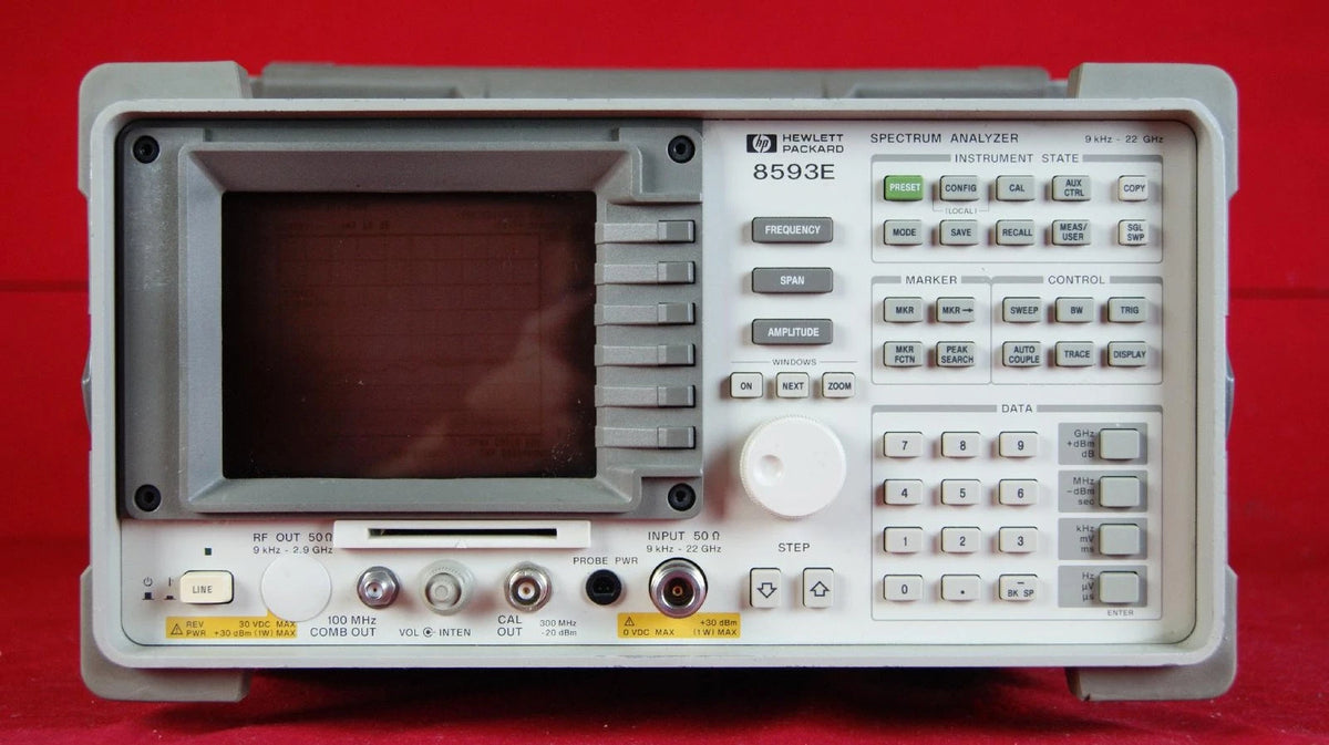 HP 8593E Portable Spectrum Analyzer 9kHz - 22GHz