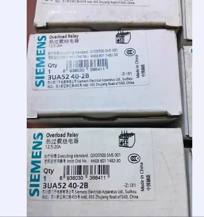 3UA52 40-2B 12.5-20A Motor Starter with Overload Protection