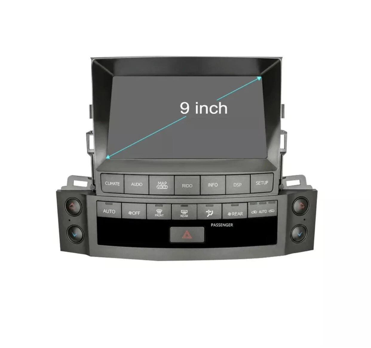 9" Car GPS Player For Lexus LX570 2008-2015 Auto Audio Stereo Radio Media BT 64G