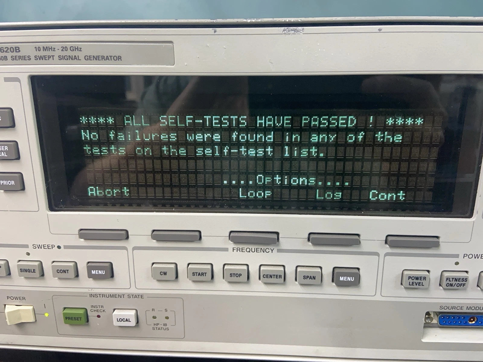 HP Agilent 83620B 83630B Signal Generator/Sweeper Cal’d Opt 8