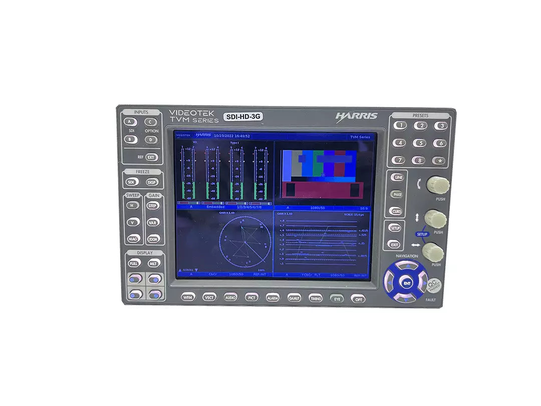 Harris TVM9140PKG-3GB Multiformat Video Waveform Monitor