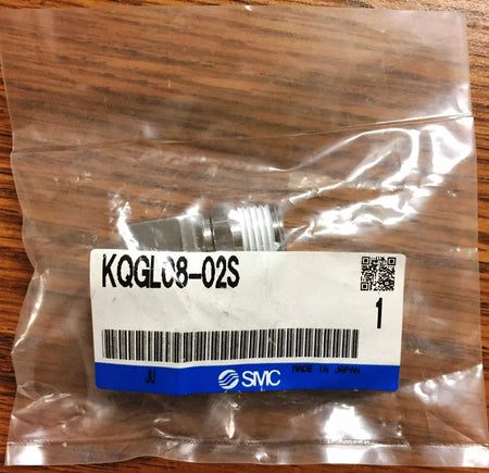 SMC KQGL08-02S Male Elbow S/S Fitting