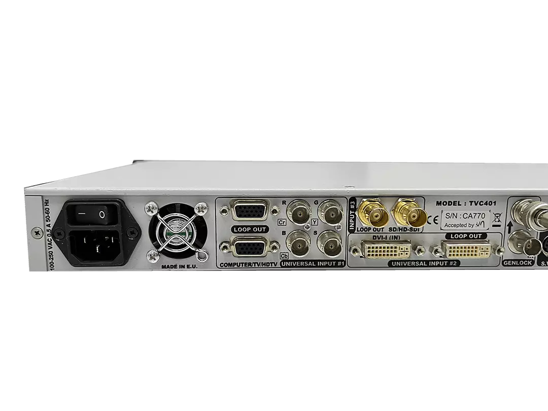 Analog Way TVC401 Tetra-VIO Universal Converter and A/V Switcher