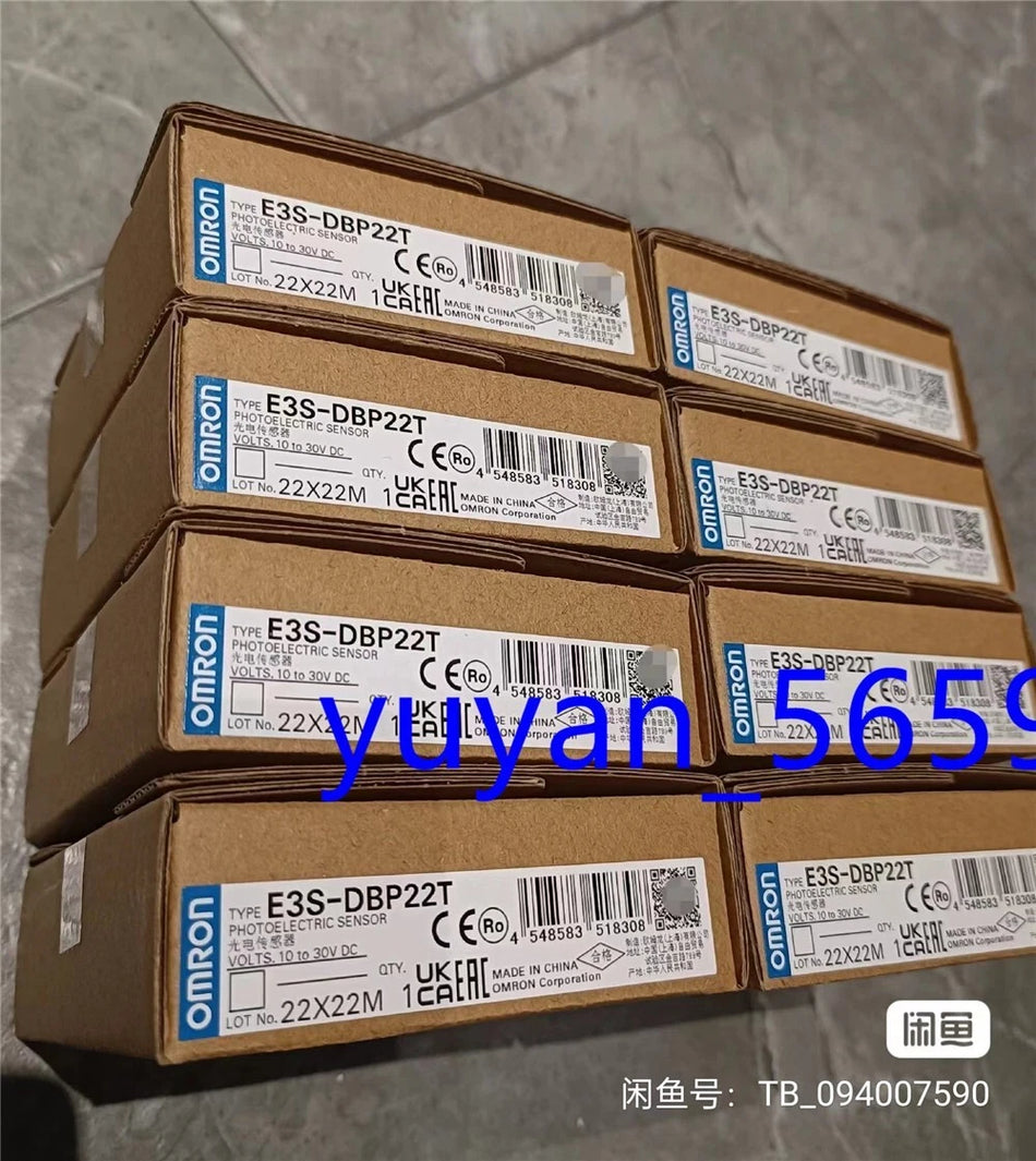 Original Omron E3S-DBP22T Photoelectric Sensor