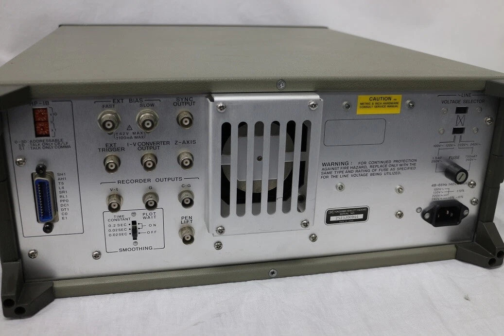 HP 4280A 1MHz C Meter CV Plotter +-100V