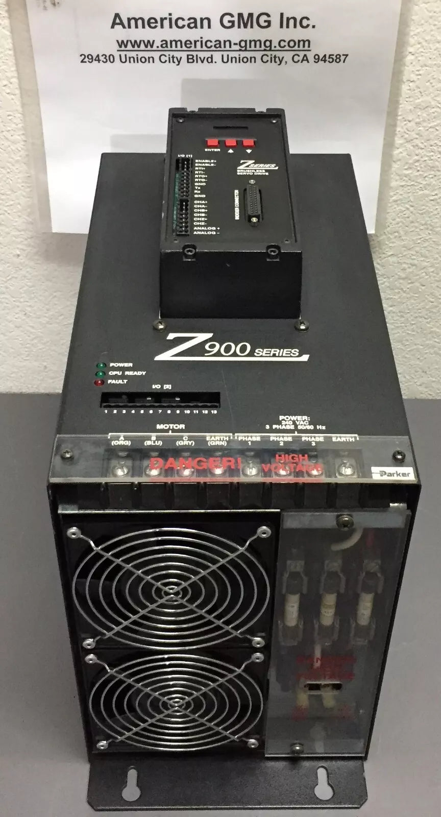 Parker Compumotor Z900-Drive-240V Brushless Servo Motor Drive