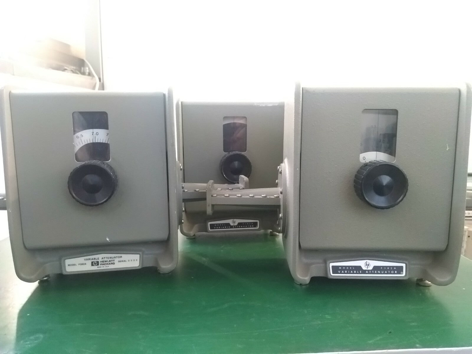 HP Agilent Model P382A Variable Attenuator 12.4 to 18GHz - XG eqpt
