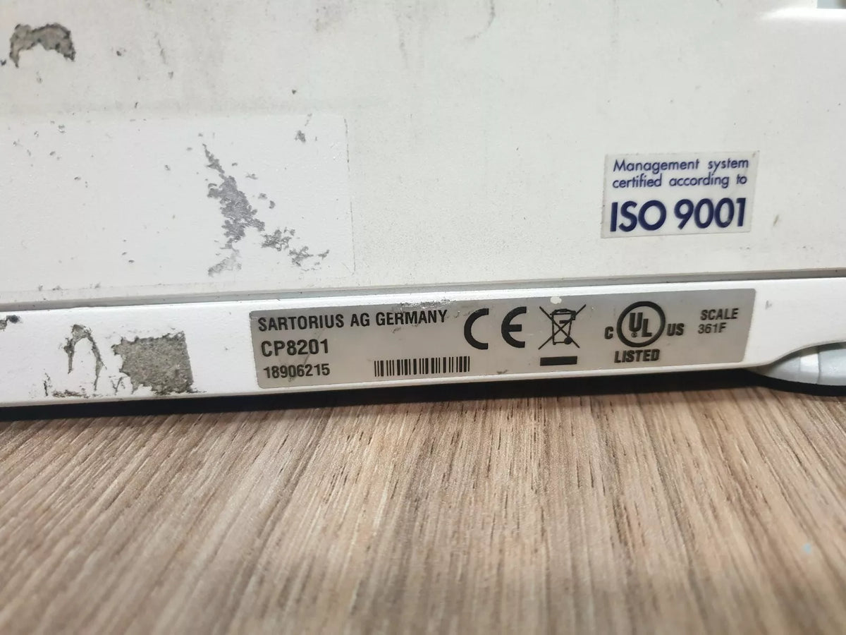 SATORIUS CP8201 Top Loading Analytical Balance