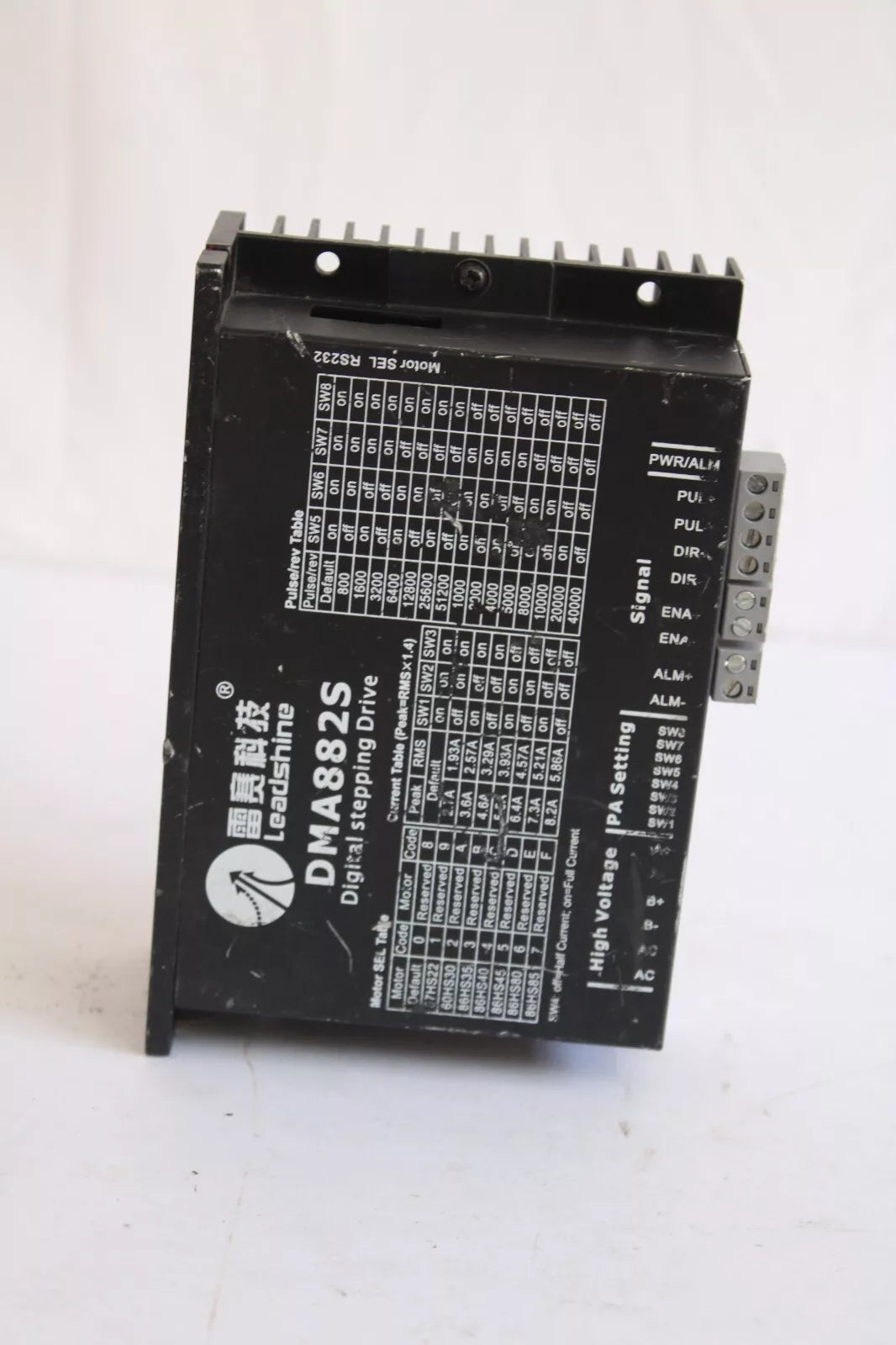 Leadshine DMA882S Digital Stepping Drive for Stepper Motor RS232