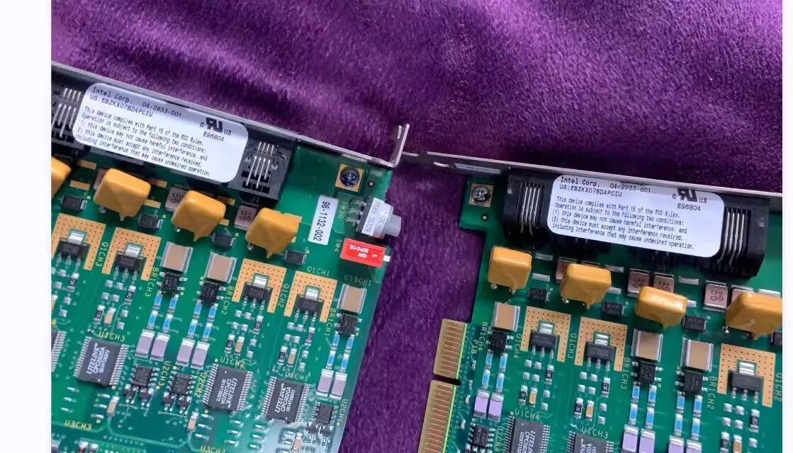 Intel Dialogic 04-2933-001 4Port Voice Media Card D/4PCIU