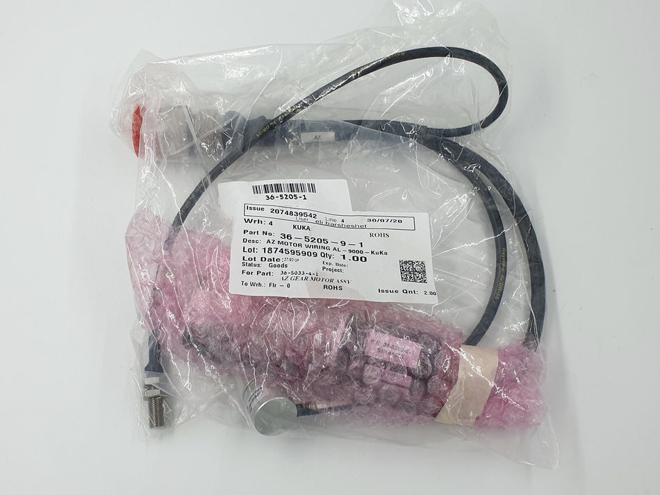 KUKA 36-5205-9-1 AZ Motor Wiring