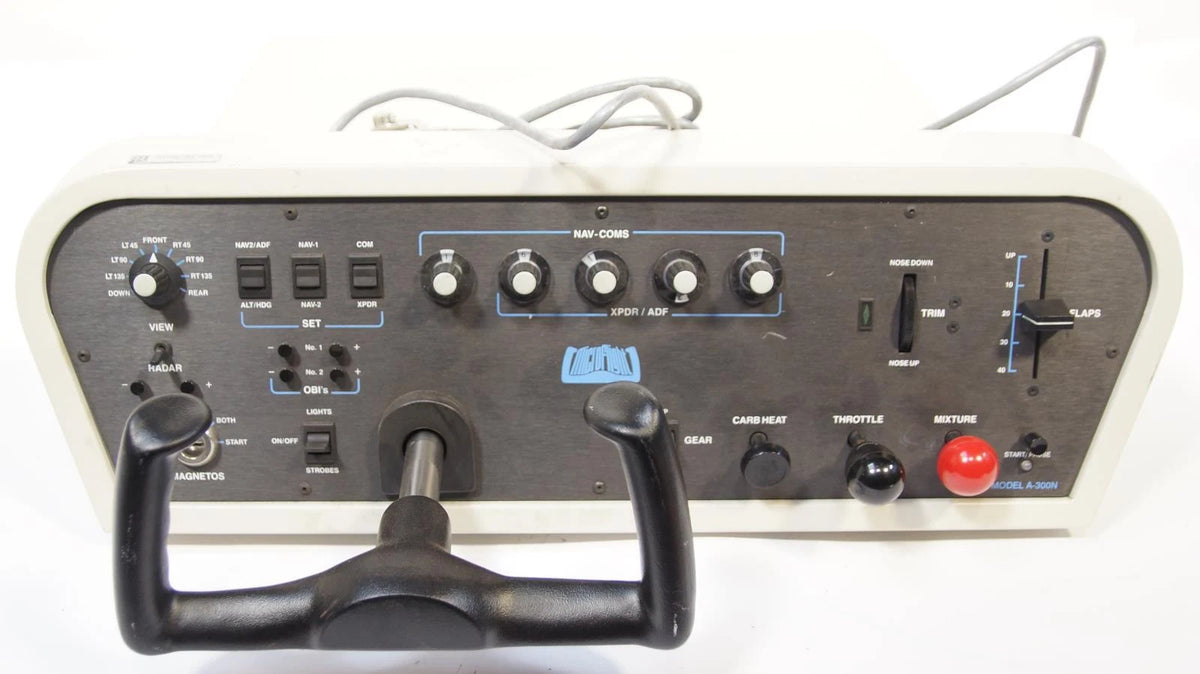 Wagner Computer Products Microflight A-300N Airplane Flight Control Simulator