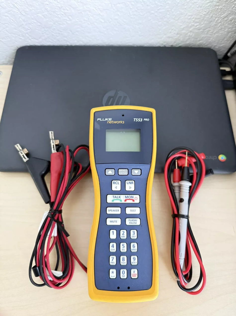 FLUKE Networks TS 53 Pro Test Set - Fast Shipping