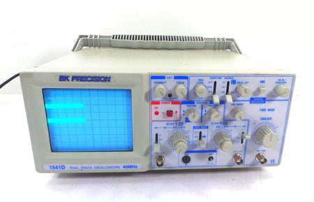 BK Precision 1541D Dual Trace Oscilloscope 40MHz