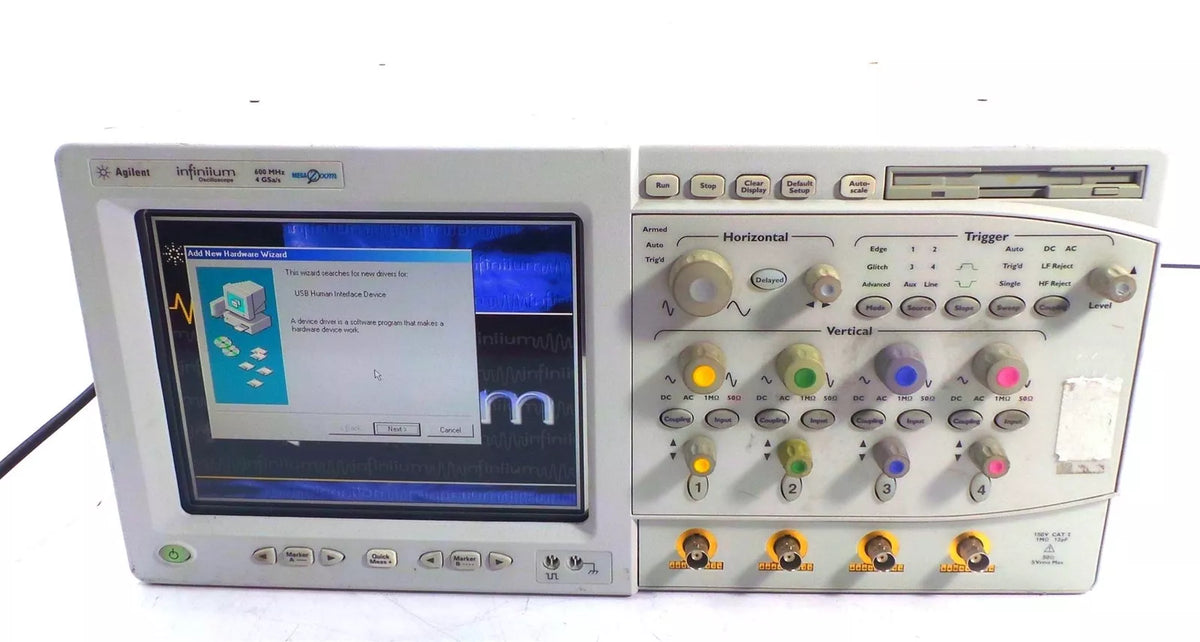 Agilent Infiniium Oscilloscope 600 MHz,4 GSa/s 