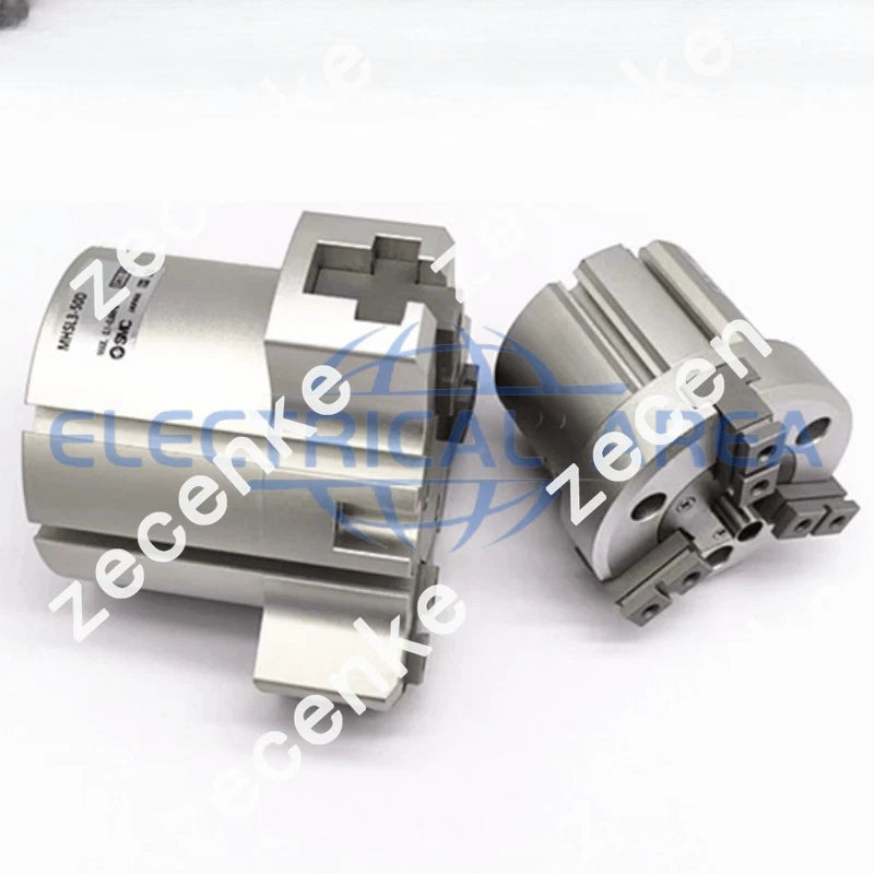 SMC New MHSL3-25D Extended Three Claw Finger Gripper Cylinder