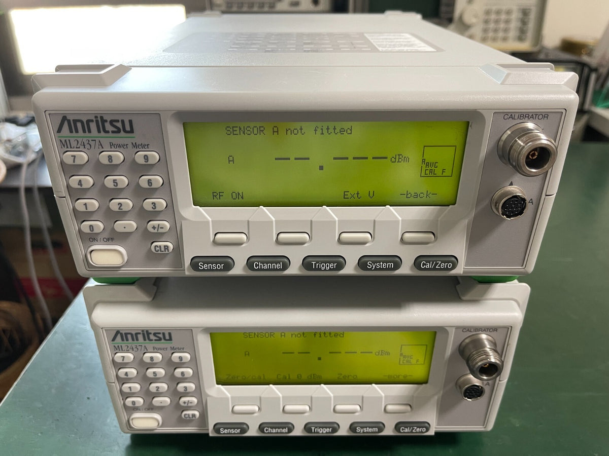 Anritsu ML2437A Single-Channel RF Power Meter _0001 or _0014 , it likes new