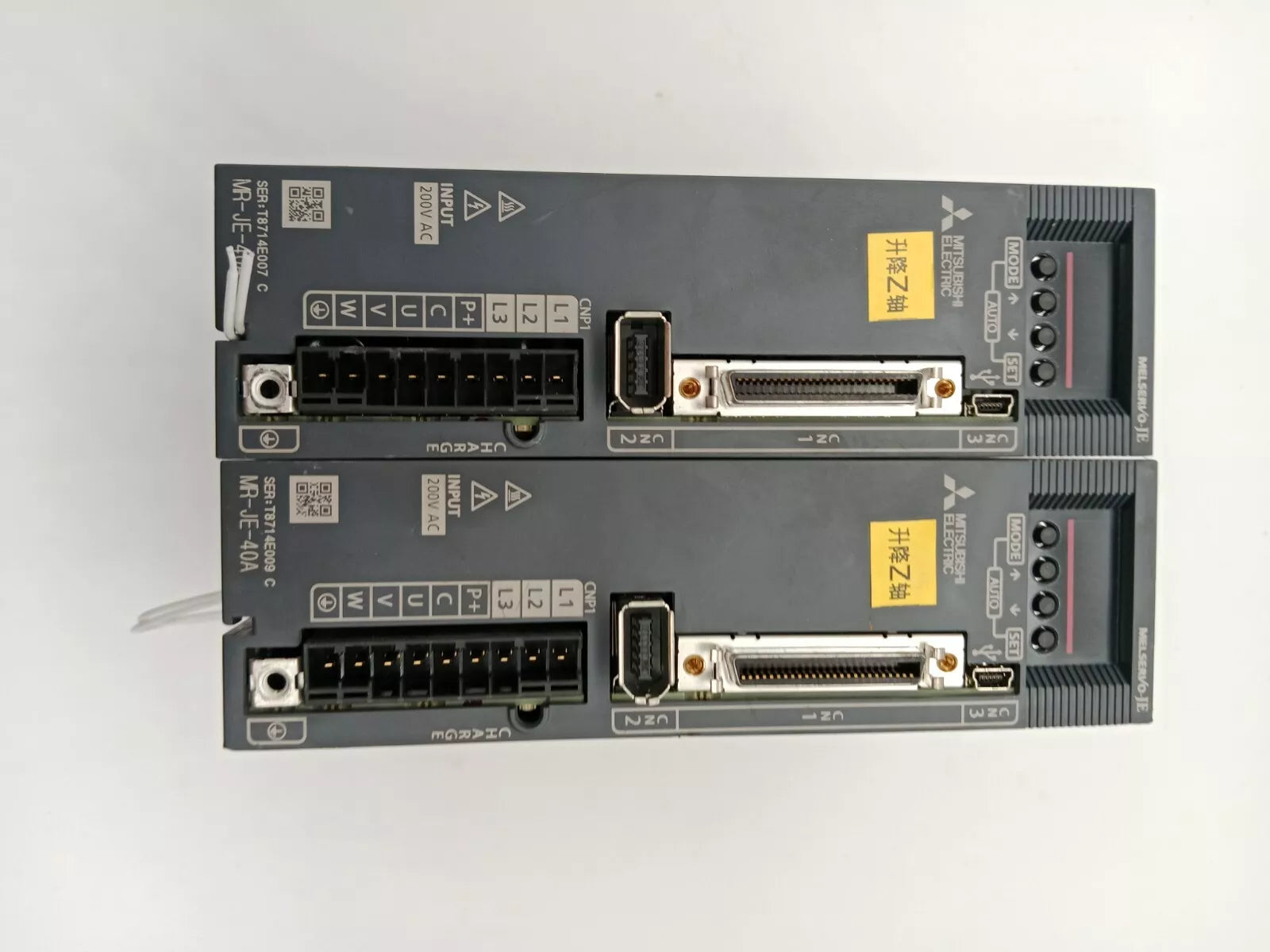 Mitsubishi Electric MR-JE-40A AC Servo Amplifier Digital Drive CNC Automation