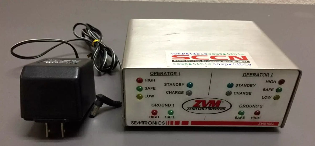 Semtronics ZVM1002 Zero Volt Monitors with Power Adaptor