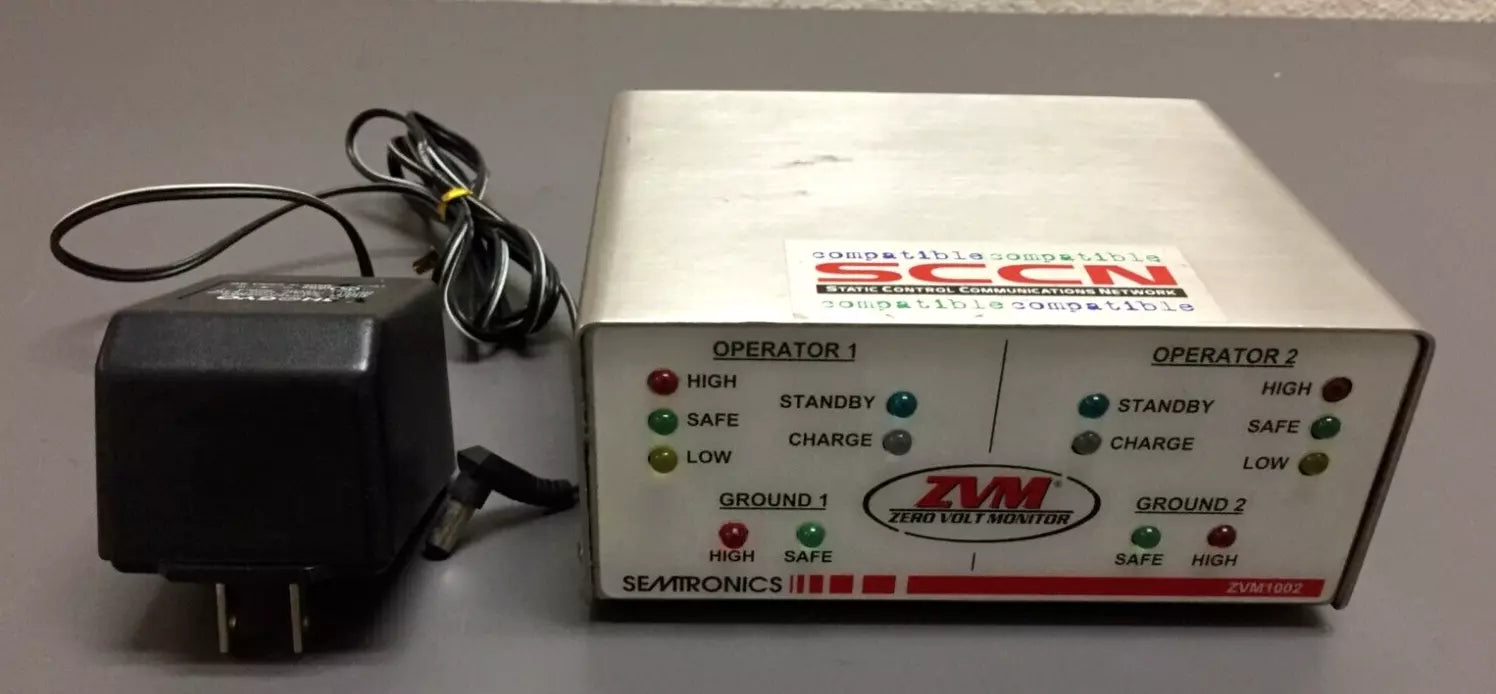 Semtronics ZVM1002 Zero Volt Monitors with Power Adaptor