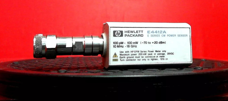 HP - Agilent - Keysight E4412A Power sensor, 10 MHz to 18 GHz US37183359