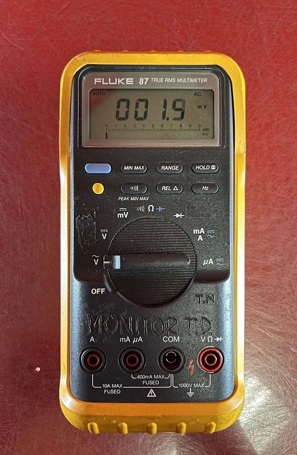 Fluke 87 True RMS Multimeter SN 63390945