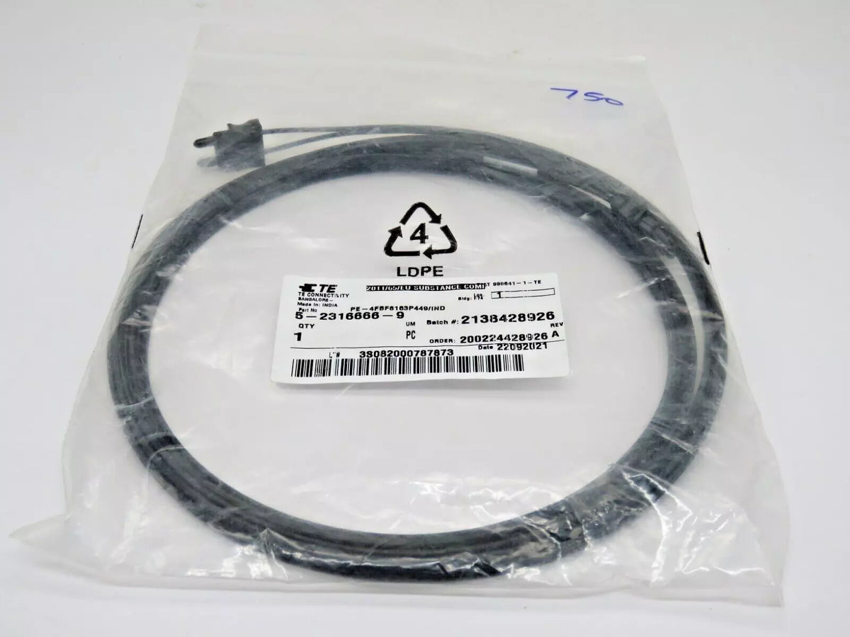 TE Connectivity PE-4PF0183P4-A Solar Cable 750V 5ft MC4 Connector PV Wire