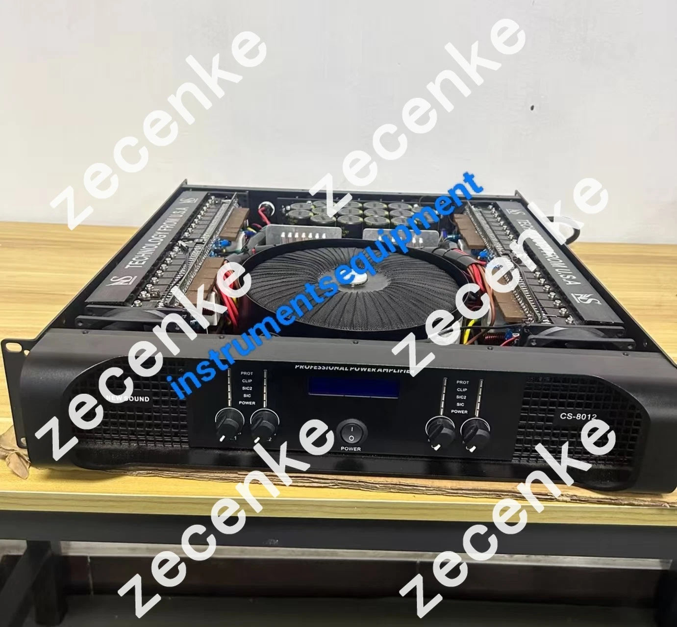 BRJ CS 8012 Power Amplifier 4*1200W High Power
