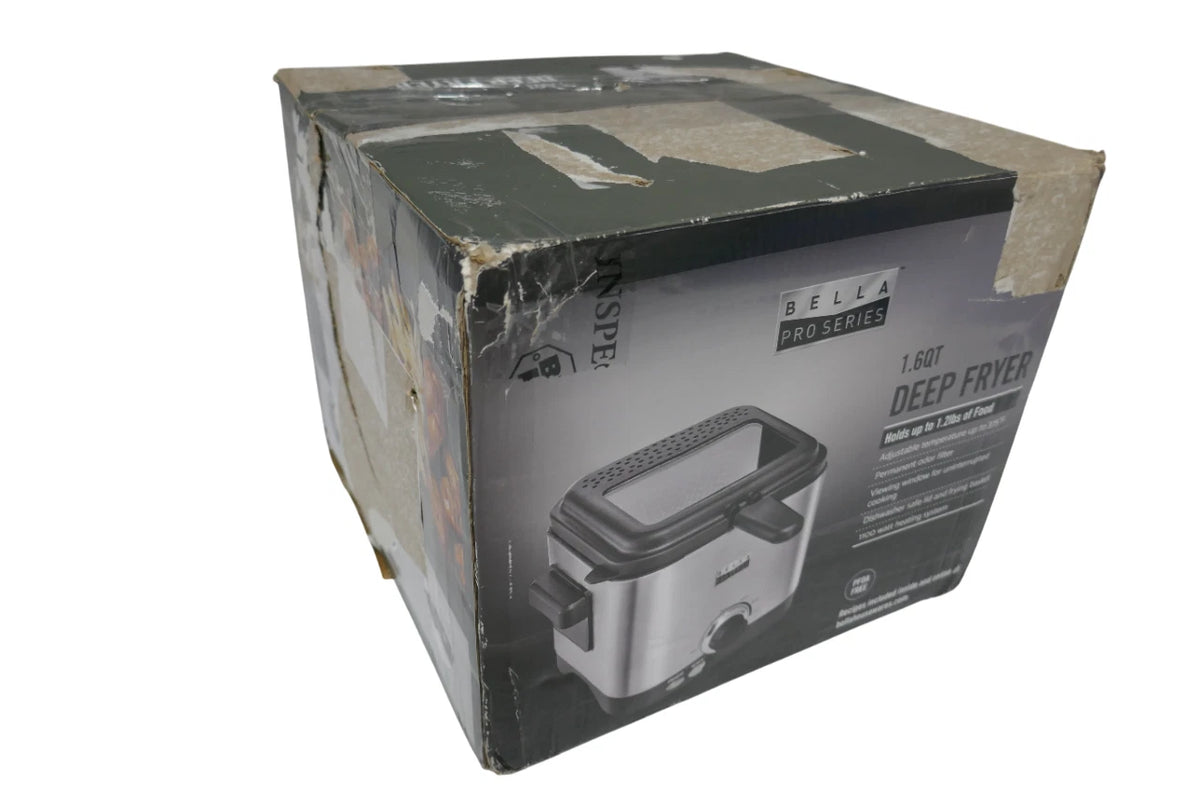 Bella PRO - 1.6-qt. Deep Fryer - Stainless Steel 90093- Free Shipping