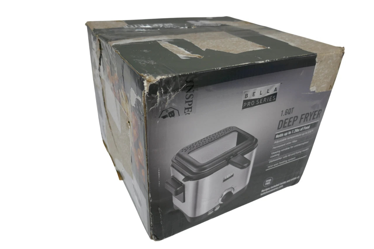 Bella PRO - 1.6-qt. Deep Fryer - Stainless Steel 90093- Free Shipping