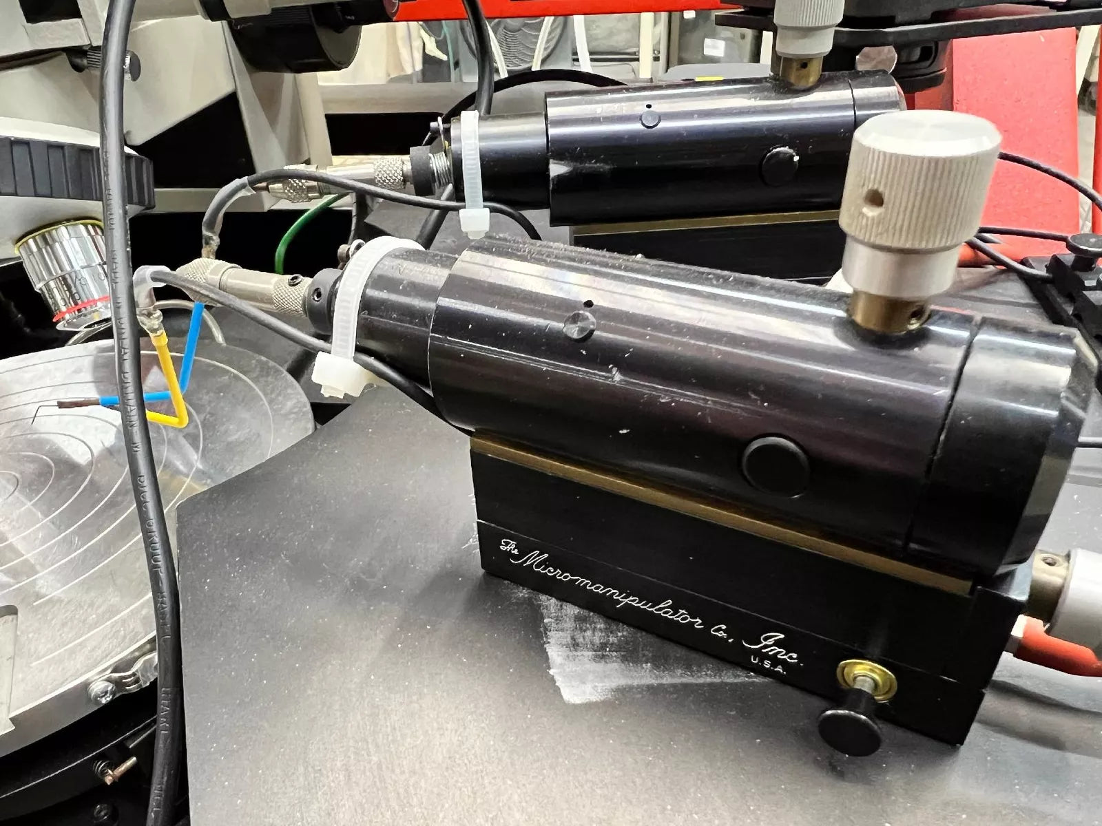 Karl Suss PM8 8-Inch Manual Probe Station with Vibraplane Vibration ISO Workstation