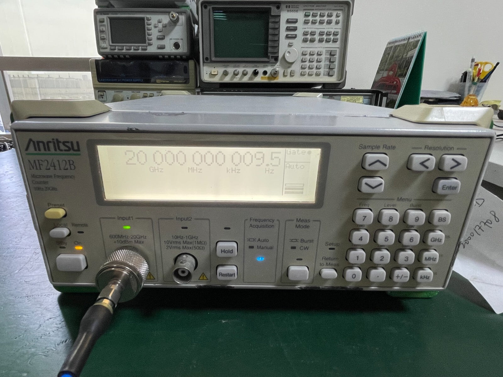 Anritsu MF2412B Microwave Frequency Counter