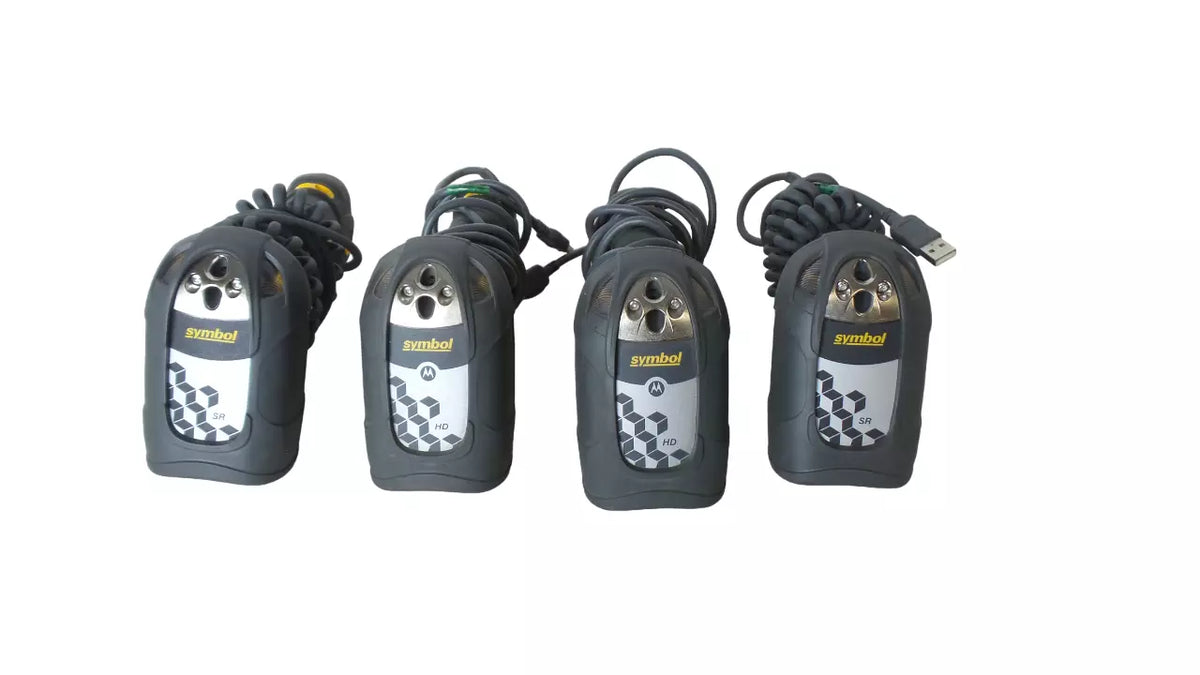 LOT OF 4 Symbol DS3508-HD20005R Handheld Barcode Scanner