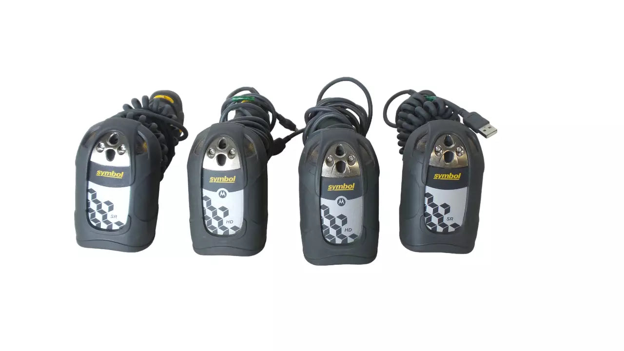 LOT OF 4 Symbol DS3508-HD20005R Handheld Barcode Scanner