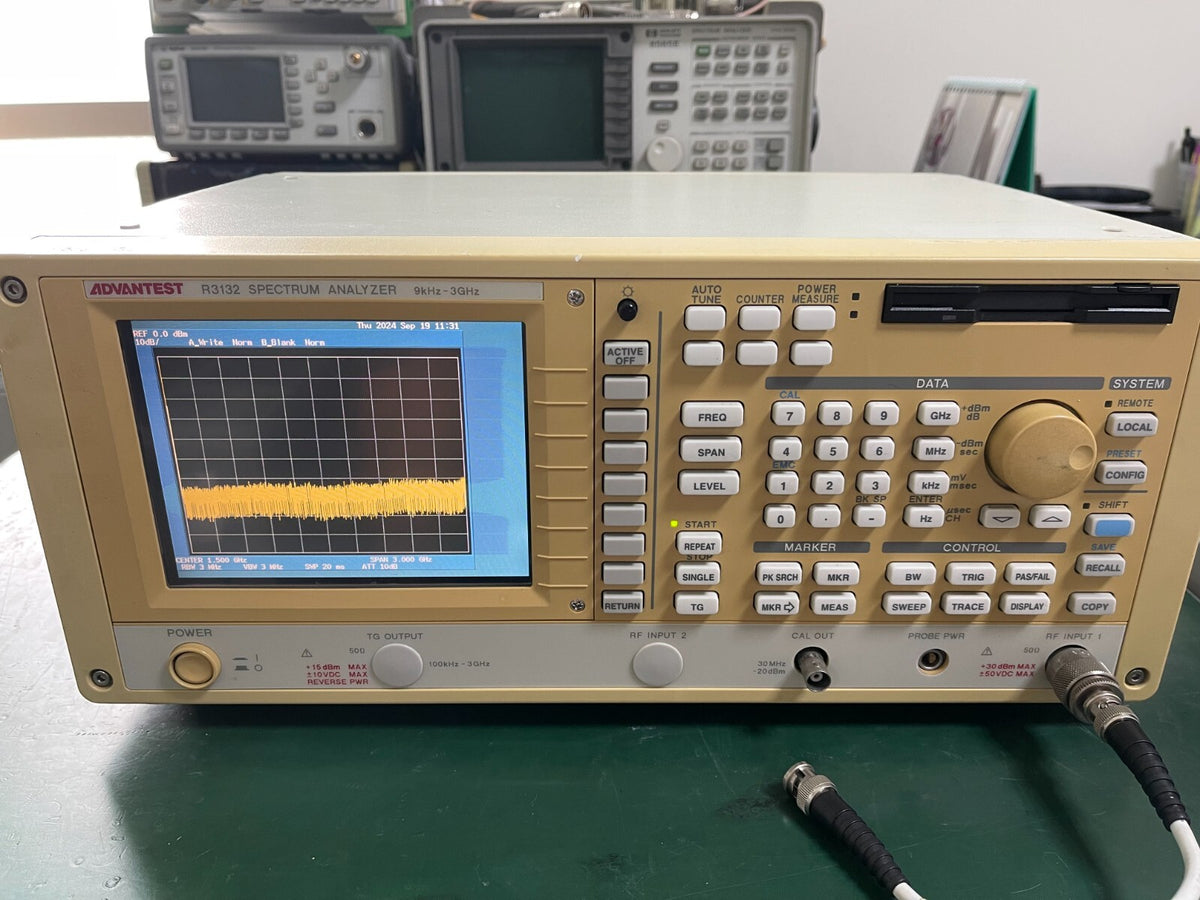 Advantest R3132 Spectrum Analyzer 9KHz-3GHz
