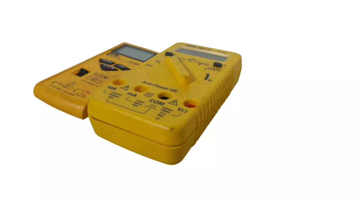 Lot of 2 IDEAL 61-605 & Sperry 61-609 Digital Multimeter