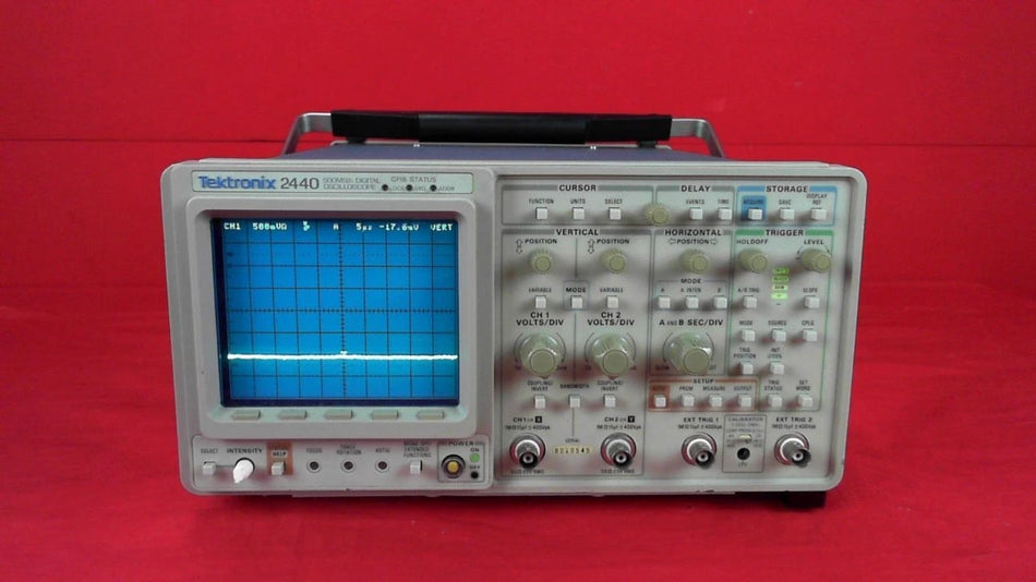 Tektronix 2440 300MHz 500MS/s 2Ch Digitizing Oscilloscope