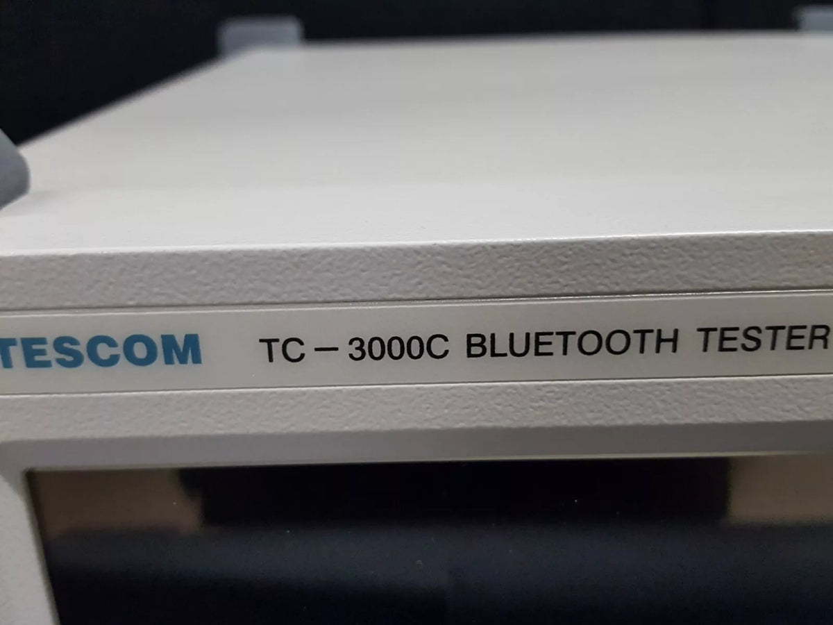 Tescom TC-3000C Bluetooth Tester with Optional Modules 00, 10, 20, 40 (0553)