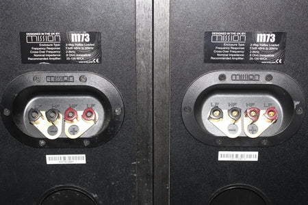 Mission M73 Speaker Floorstanding 2-way(pair) - Black - Free Shipping.