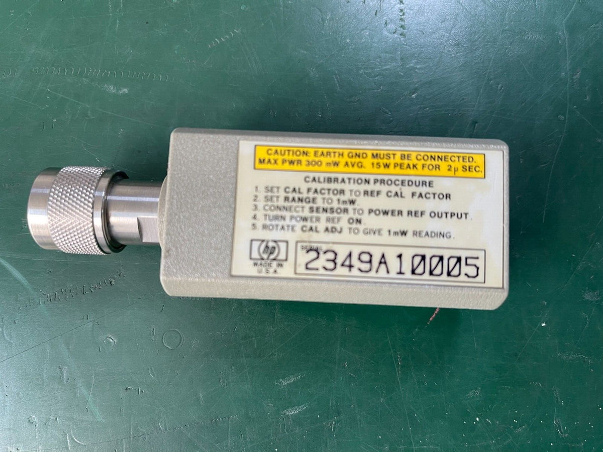 HP Agilent 8482A RF Power Sensor 100kHz to 4.2GHz -30 to +20dBm _2349A-10005 - XG eqpt