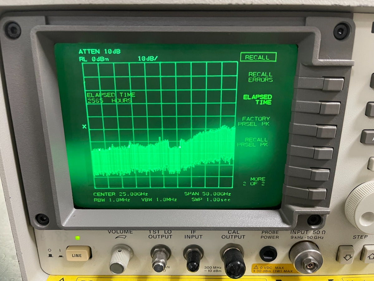 Agilent Keysight 8565E 9KHz - 50GHz Spectrum Analyzer w/ 85620A module_1299 - XG eqpt