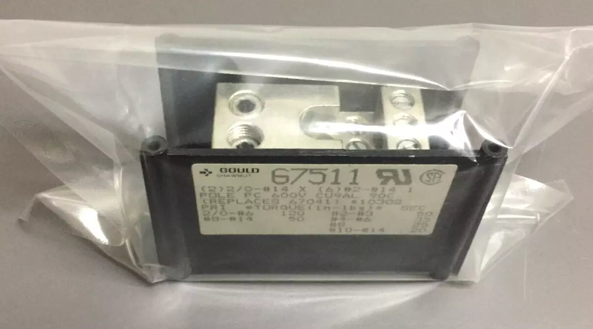 Gould Shawmut 67511 Power Distribution Block