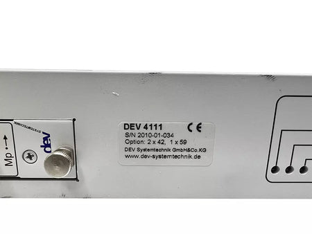 DEV Systemtechnik 4111 Intelligent Universal Optribution Chassis with L-Band TX