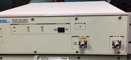 RDL Model DCR-2500A Downconverter Ultra Low Phase Noise Design