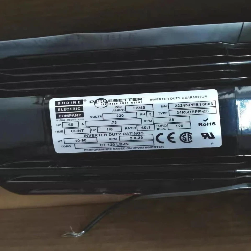 1pc BODINE 34R6BEPP-Z3 230VAC