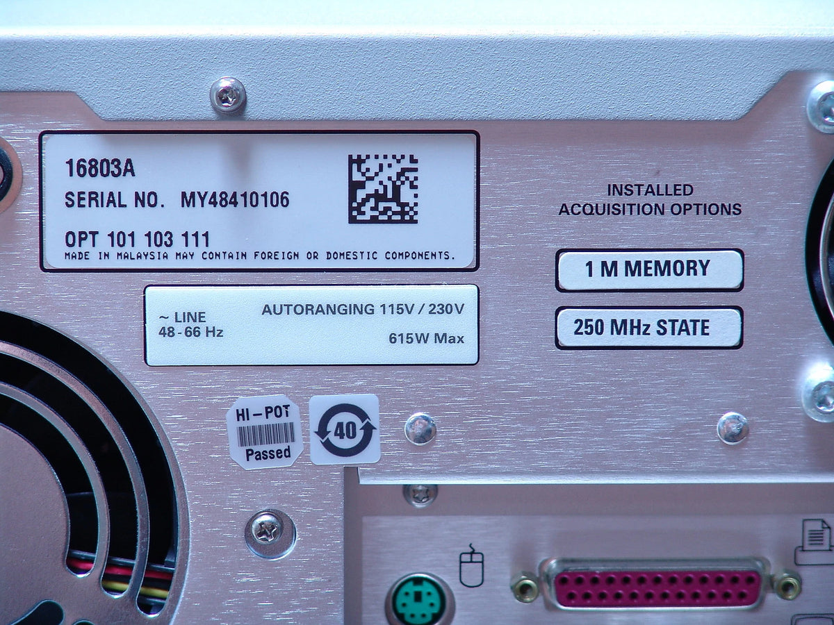 Agilent 16803A logic analyzer