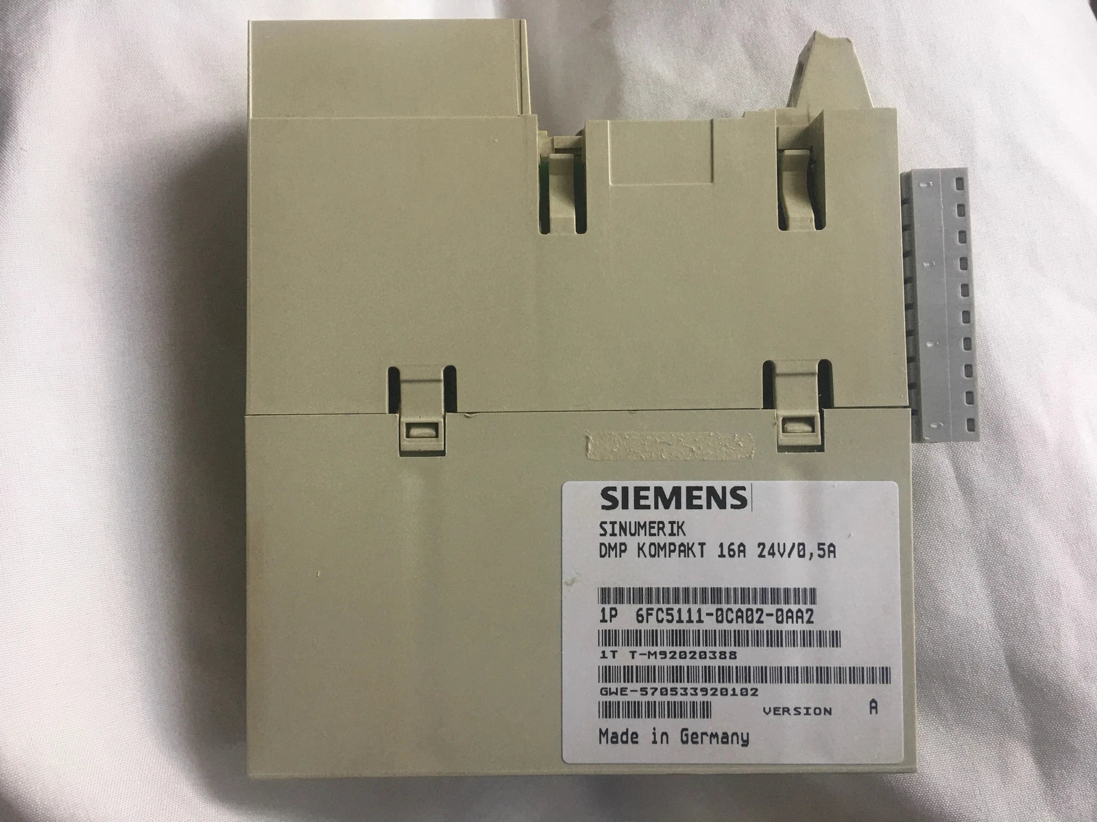Siemens 6FC5111-0CA02-0AA2 CNC Control Panel