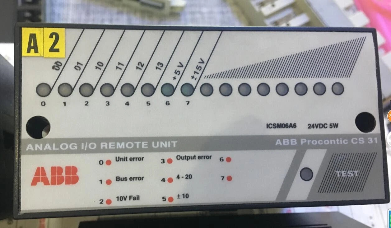 ABB PROCONTIC CS 31 ICSM06A6 Module for Process Control Systems