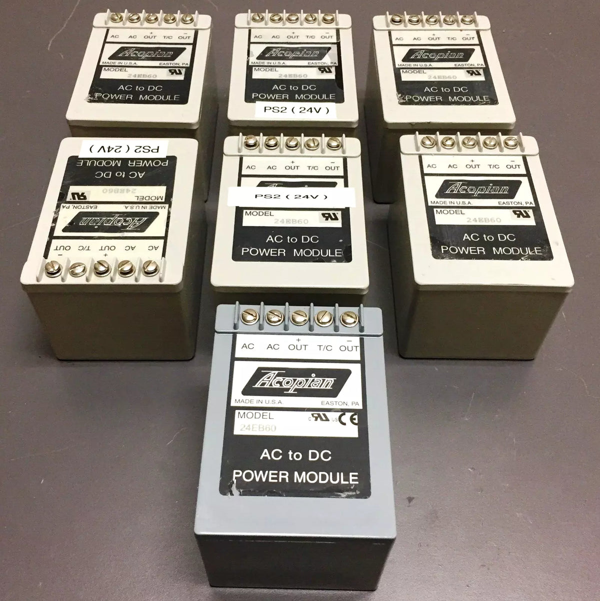 Acopian Model 24EB60 AC to DC Linear Regulated Power Supply