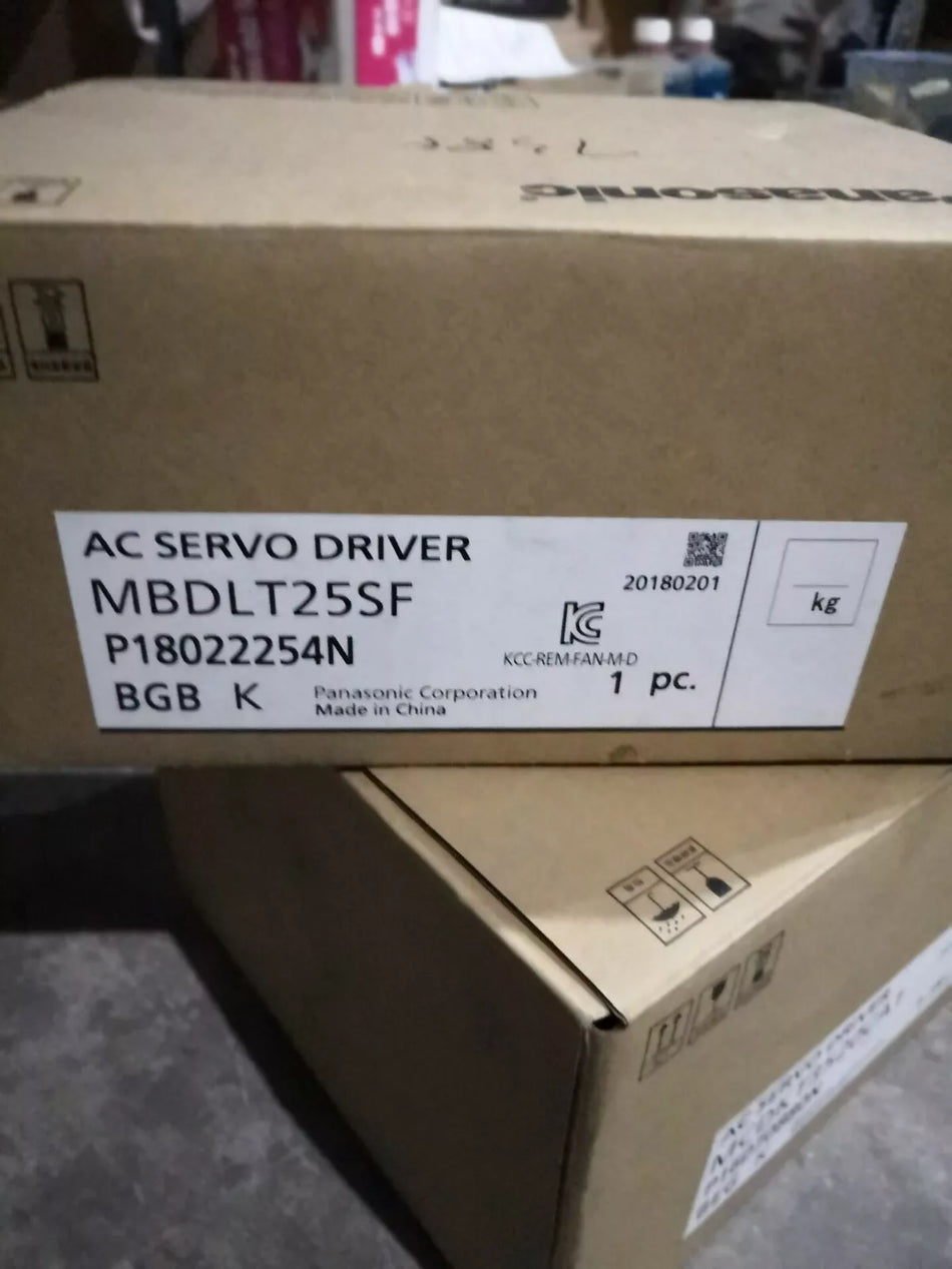New PANASONIC MBDLT25SF AC Servo Drive in Box - Expedited Shipping